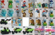 *_* Figurki SMERFY, MASZA 1szt/ 4zł kinder WYPRZEDAŻ