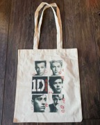 Torba bawełniana torebka tote bag cotton bawełna beżowa one direction 