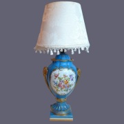 Lampa Waza w stylu Sevres Limoges