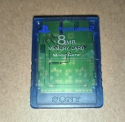 ORYGINALNA Karta pamięci Sony Playstation 2 PS2 8 MB MEMORY CARD SCPH-10020