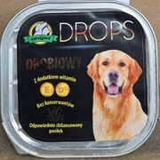 Drops pasztet drobiowy dla psa 300g 18szt