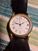 Zegarek męski  Kalendarz Skurzany pasek