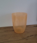 Doniczka osłonka plastikowa storczyk COUBI pomarańczowa 1.5l 13cm/16cm 