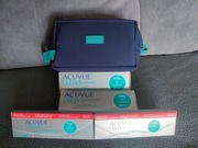 Soczewki Oasys HydraLuxe -0.75 i -0.50 z kosmetyczką 30sztuk + 5szt gratis