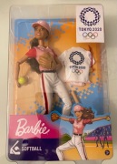 Mattel Barbie Lalka Olimpijka Softball GJL77 NOWA