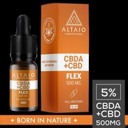 ALTAIO Olejek Konopny Flex (CBDA+CBD) 500mg 10ml