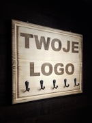 Wieszak uchwyt na klucze z grawerem z twoim logiem, napisem grafiką