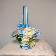 Koszyk wielkanocny, koszyk do sypania kwiatów, koszyk ozdobny 