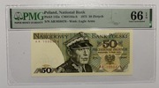 50 złotych 1975 AR PMG 66 EPQ 
