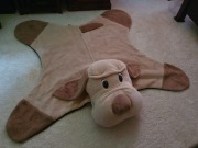 Pled / legowisko dla zwierząt w kształcie psa