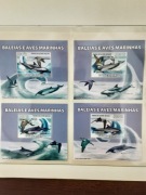 Gwinea Bissau 2008 Mi 3769-72  ptak wale komplet 4 x luxblok idealna pozycj