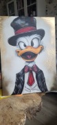 Obraz ręcznie malowany Scrooge McDuck
