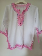 2 zestawy dla dziewczynki letnie 110 cm