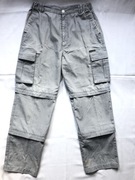 Spodnie bojówki 3 w 1 spodenki M odpinane nogawki