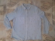 Błękitna koszula w buldogi rozm.L