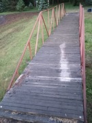 Pomost -podparty w dwu miejscach lub więcej