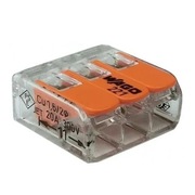 Szybkozłączka Wago 0,2-4 mm² / 3 , 1 szt. = 1,2 zl