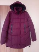 Kurtka burgund puchowa RESERVED r. 36/38  
