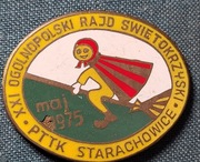XXI Ogólnopolski rajd świętokrzyski PTTK Starachowice maj 1975