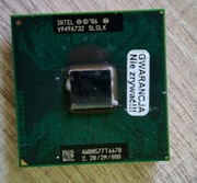 Procesor Intel core 2 duo T6670 2.2 GHz 2MB 800 MHz. Wirtualizacja