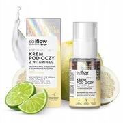 So!Flow Rozświetlający Krem Pod Oczy z Witaminą C Skóra Starzejąca Się 15ml