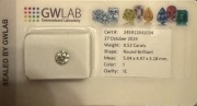 Diament naturalny okrągły, 0,52 ct , kolor I , I1