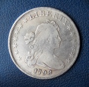 SMALL EAGLE DOLLARS--1 DOLLARS  1798 r---usa----KOPIA-22.63 gr