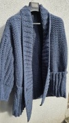 Nowy sweter kardagin hand made oversize one size 