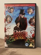 CHARLIE I FABRYKA CZEKOLADY - TIM BURTON - 2DVD płyta Luks!