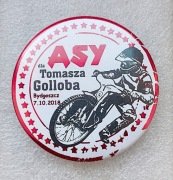 Odznaka dla Asy Tomasza Golloba Bydgoszcz 7.10.2018