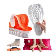 WKŁADKI DO BUTÓW AMORTYZUJĄCE ORTOPEDYCZNE ODDYCHAJĄCE ROZMIAR 41-42