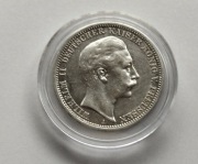 Prusy 3 Marki 1908 r Wilhelm II srebro 