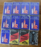 Angielski dla średnio zaawansowanych 10 szt.+samouczek niem. 2 szt. KASETY