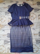 SHEIN nowy komplet bluzka+spódniczka rozm.M