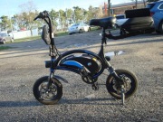 rower elektryczny składak na manetkę gazu 2baterie