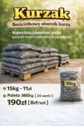 Kurzak - bezściółkowy obornik kurzy | 15kg | Naturalny nawóz | DOSTAWA