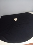 Czarna spódnica z tafty, pełne koło - do tańca