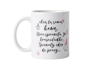 Kubek z zabawnym napisem, krasnoludki, 330ml