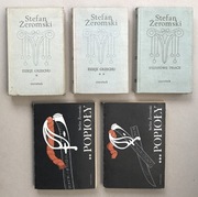 5 KSIĄŻEK Stefan Żeromski Dzieje grzechu, Syzyfowe prace, Popioły