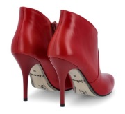 Botki Roman Polański skóra lico czerwone 37