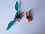 lego Ninjago figurka wąż z dronem   używany