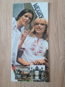 Folder reklamowy Węgry broszura reklamowa Vintage reklama lata 70-te 