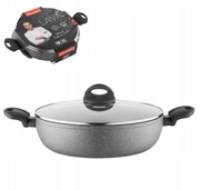 Garnek z pokrywką Florina LAVA niski 28cm 3,8l 