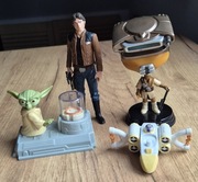 Figurki retro Star Wars Gwiezdne wojny Han Solo Princess Leia Yoda