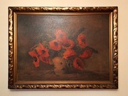 Obraz Max Streckenbach - martwa natura: maki w wazonie