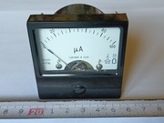 Mikroamperomierz miernik 100uA ZSRR CCCP PRL
