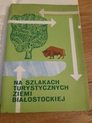 Mapa ziemi białostockiej rok wydania 1972