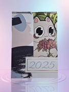 Kalendarz 2025 z kotami