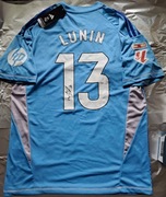 AUTOGRAF koszulka bramkarska  Andrij Łunin Real Madryt 2024/2025 