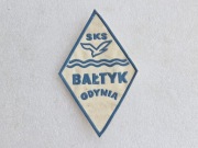 Naszywka SKS Bałtyk Gdynia herb (PRL lub lata 90)